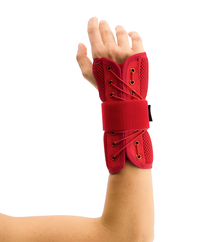 Statik Əl Biləyi Splinti Qırmızı Ölçüsüz (Airtex Parça)