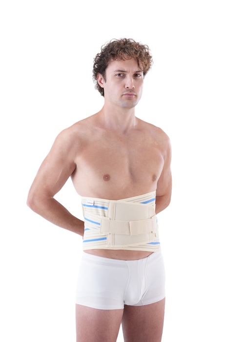 Lombosakral Polad Balenli Korset 26 cm Ölçüsüz (Misineli Parça)